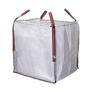 Sac à gravats Fun&Go Big Bag 90 x 90 x 100 cm Blanc polypropylène