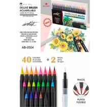 Ensemble de Marqueurs Alex Bog Deluxe Brush Acuarelable Multicouleur