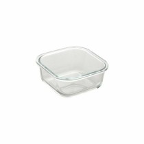 Set of lunch boxes Bergner Q4052 Squared Borosilicate Glass (3 pcs)