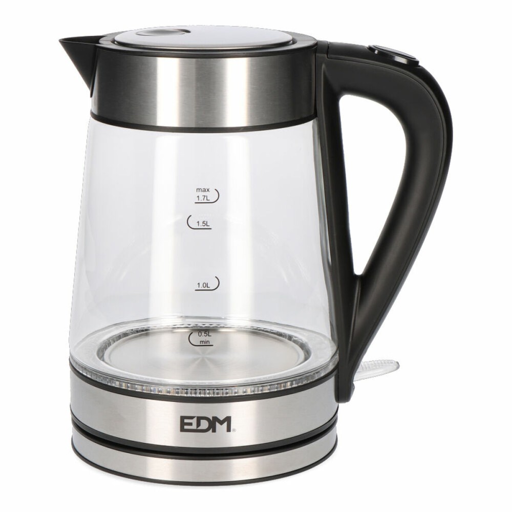 Electric Kettle with LED Light EDM 07657 Crystal 1850-2200 W 1,7 L