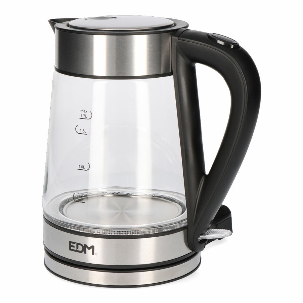 Electric Kettle with LED Light EDM 07657 Crystal 1850-2200 W 1,7 L