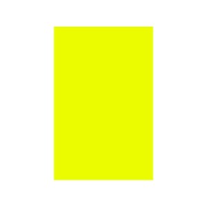 Card Iris Fluorescent Yellow