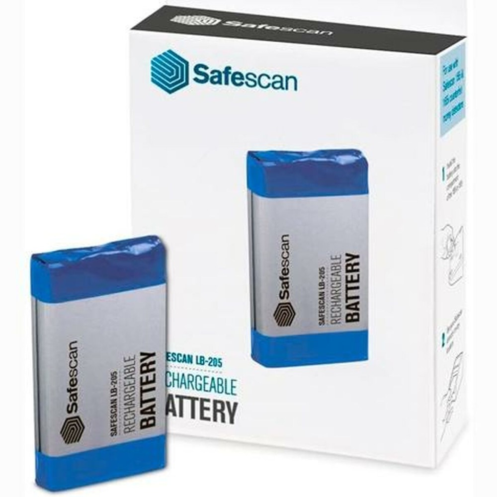 Wiederaufladbare Batterie Safescan LB-205 Blau