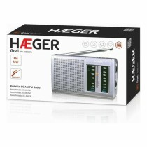 Radio AM/FM Haeger PR-BIB.001A Grey