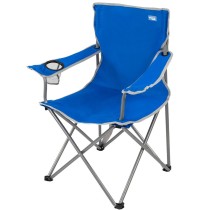 Foldable Camping Chair Aktive Blue 45 x 82 x 47 cm (4 Units)