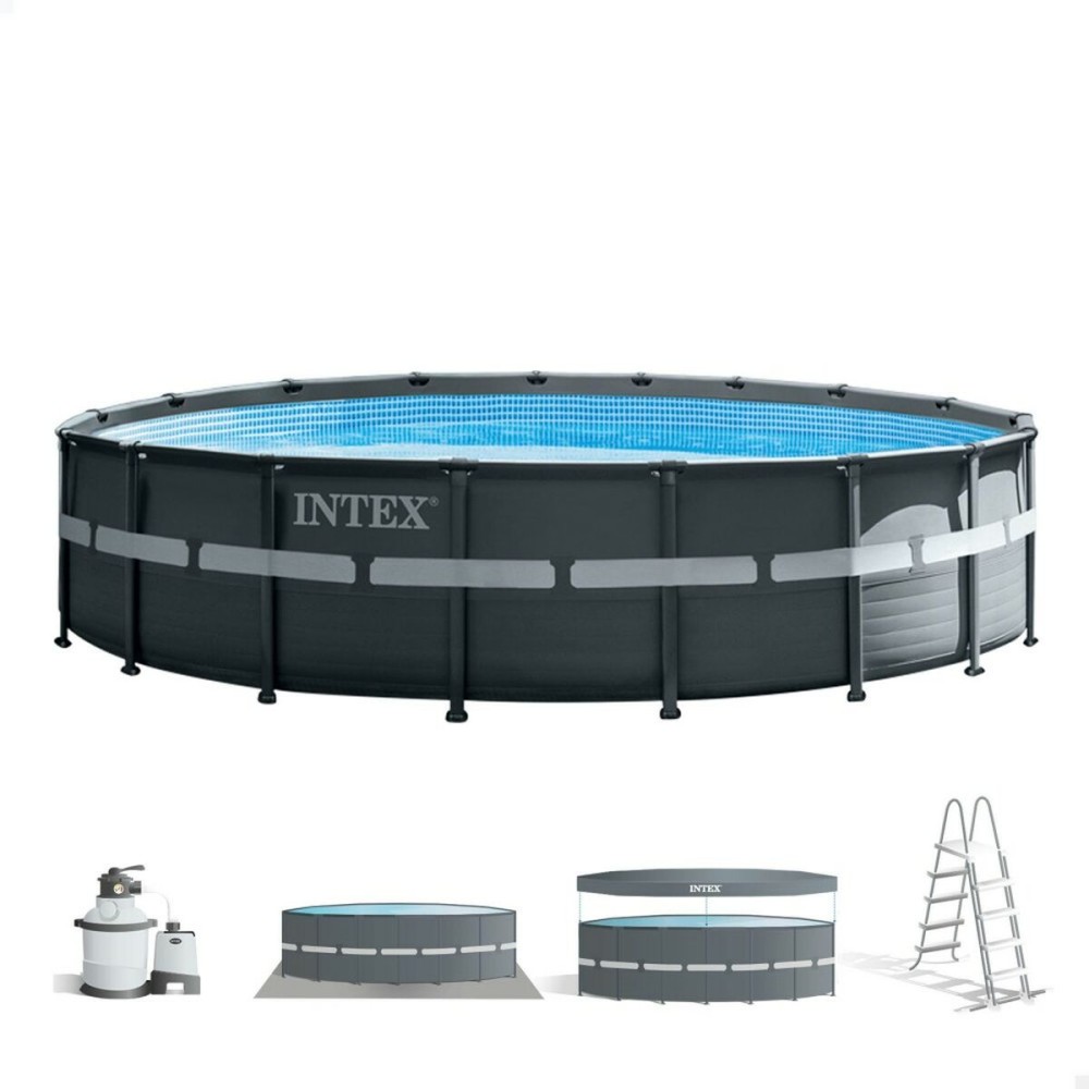 Schwimmbad Abnehmbar Intex 549 x 132 x 549 cm