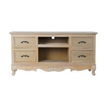 TV furniture DKD Home Decor Natural 121 x 39 x 59,5 cm