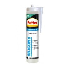 Silikon Pattex Silicon 5 Universal Durchsichtig 280 ml