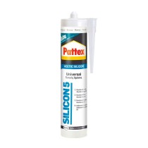 Silikon Pattex Silicon 5 Universal Weiß 280 ml