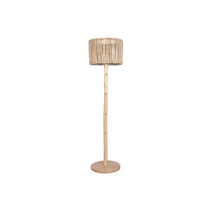 Stehlampe Home ESPRIT natürlich Jute Eukalyptusholz 50 W 220 V 40 x 40 x 150 cm