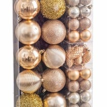 Weihnachtsbaumkugeln Gold (50 Stück)