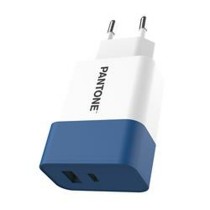 Chargeur mural Pantone PT-PDAC02N Bleu Blanc 15 W