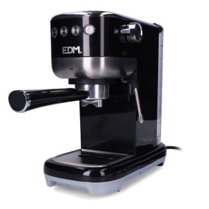 Manuelle Express-Kaffeemaschine EDM 07707 Schwarz 2 Kopper 1,3 L