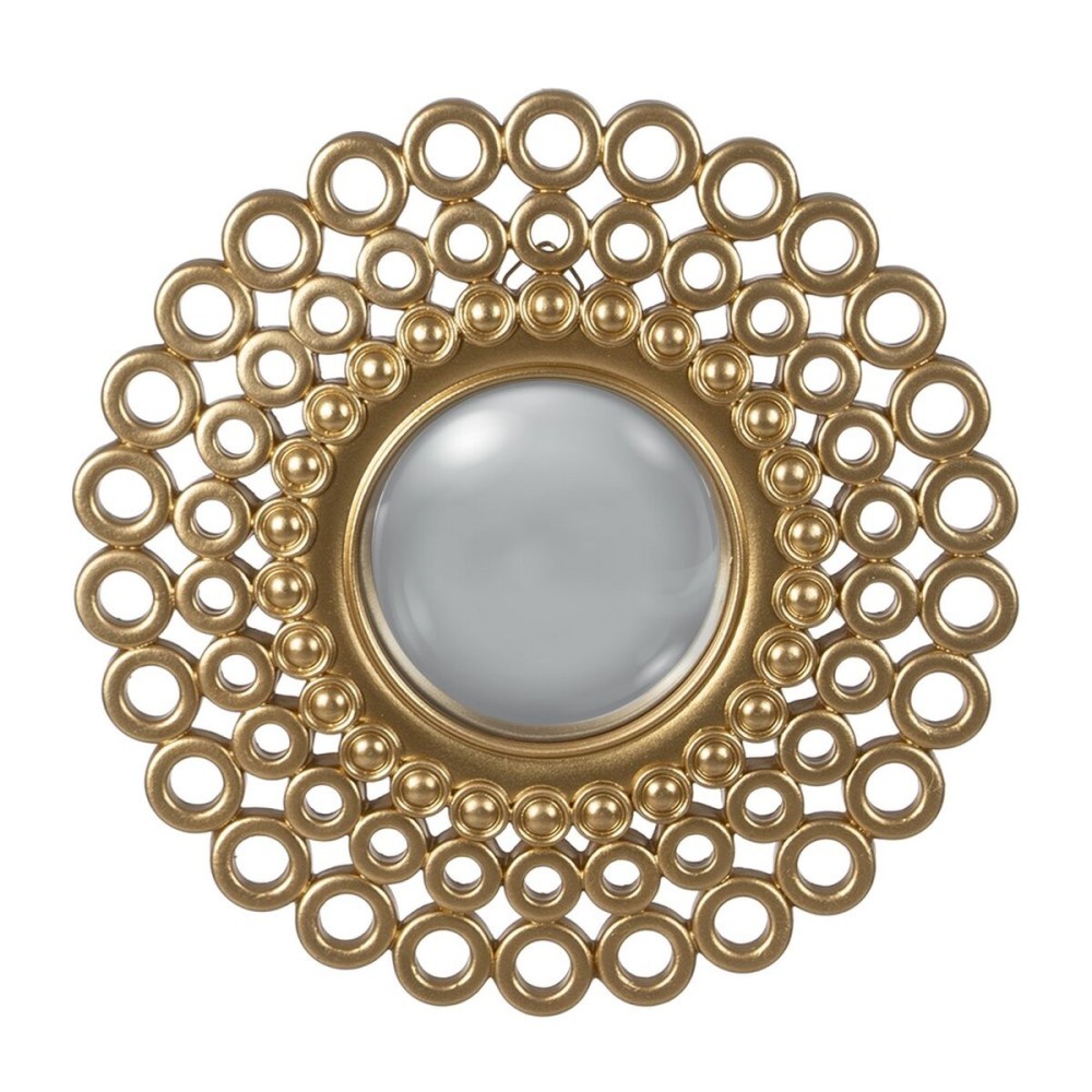 Wall mirror Golden 22,8 x 1,5 x 22,8 cm