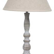 Desk lamp Beige Grey 60 W 220-240 V 20 x 20 x 34 cm