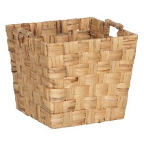 Set of Baskets Beige Natural Fibre 40 x 40 x 35 cm (3 Units)