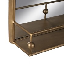 Wall mirror Golden Crystal Iron 54 x 16,5 x 51 cm