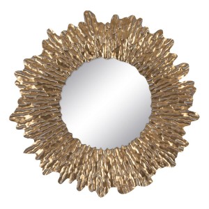 Wall mirror Golden 75 x 5 x 75 cm