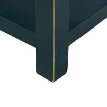 Table de Nuit ORIENT Bleu Bois d'épicéa Bois MDF 45 x 30 x 66 cm