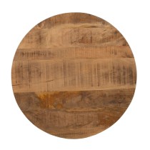 Tabletop Beige 70 x 70 x 3 cm Circular