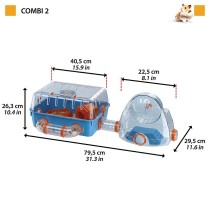 Cage Ferplast Combi 2 Plastique 79,5 x 29,5 x 29,5 cm