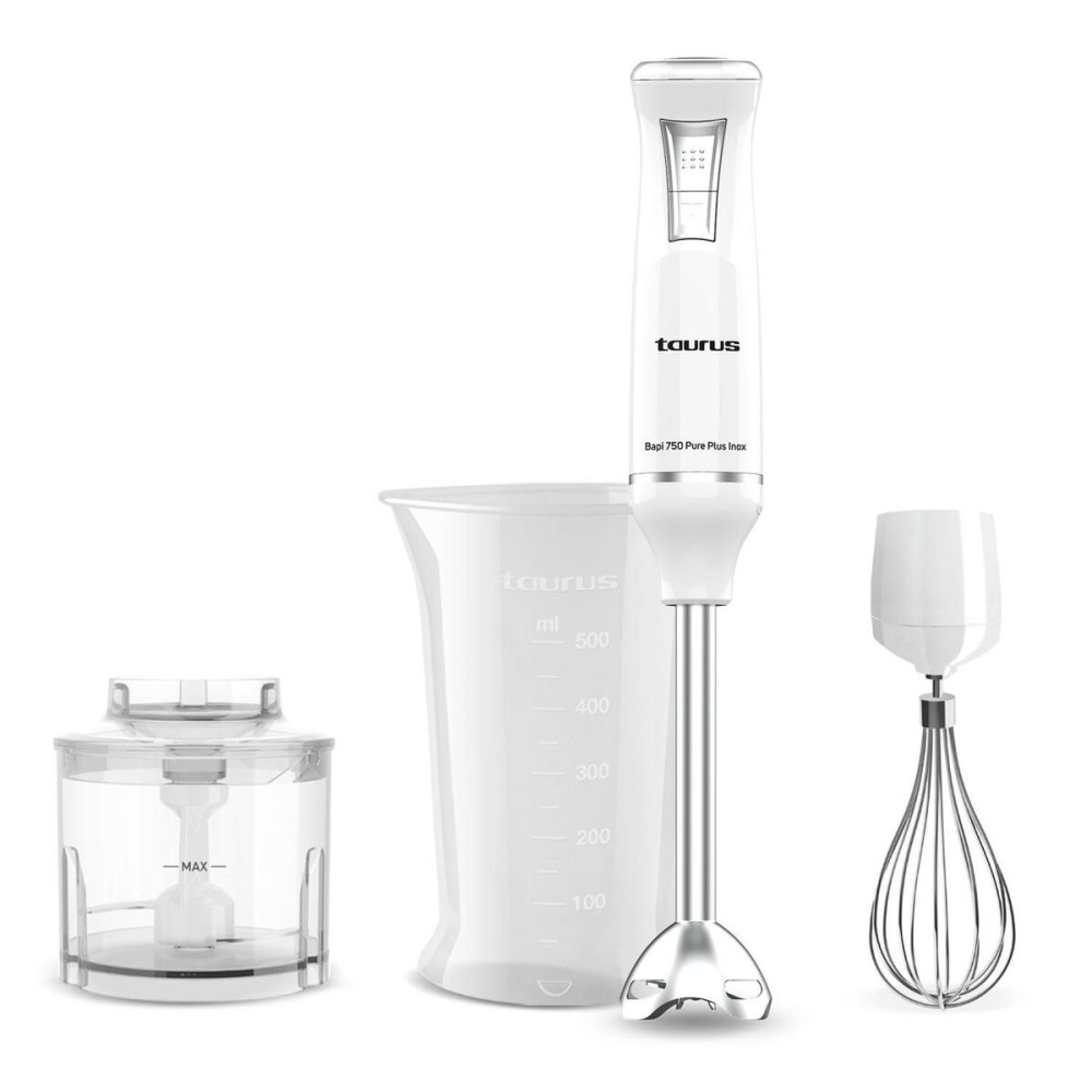 Hand-held Blender Taurus BAPI 750 PURE White 750 W