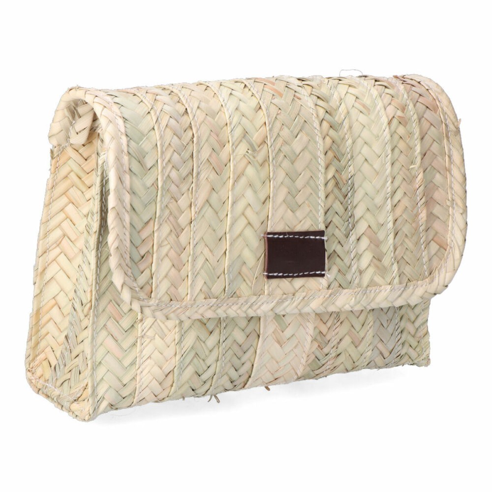 Sac-à-main Femme EDM Lola 27 x 20 cm Feuille de palmier Cuir