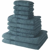 Towel set TODAY 10 Pieces Turquoise