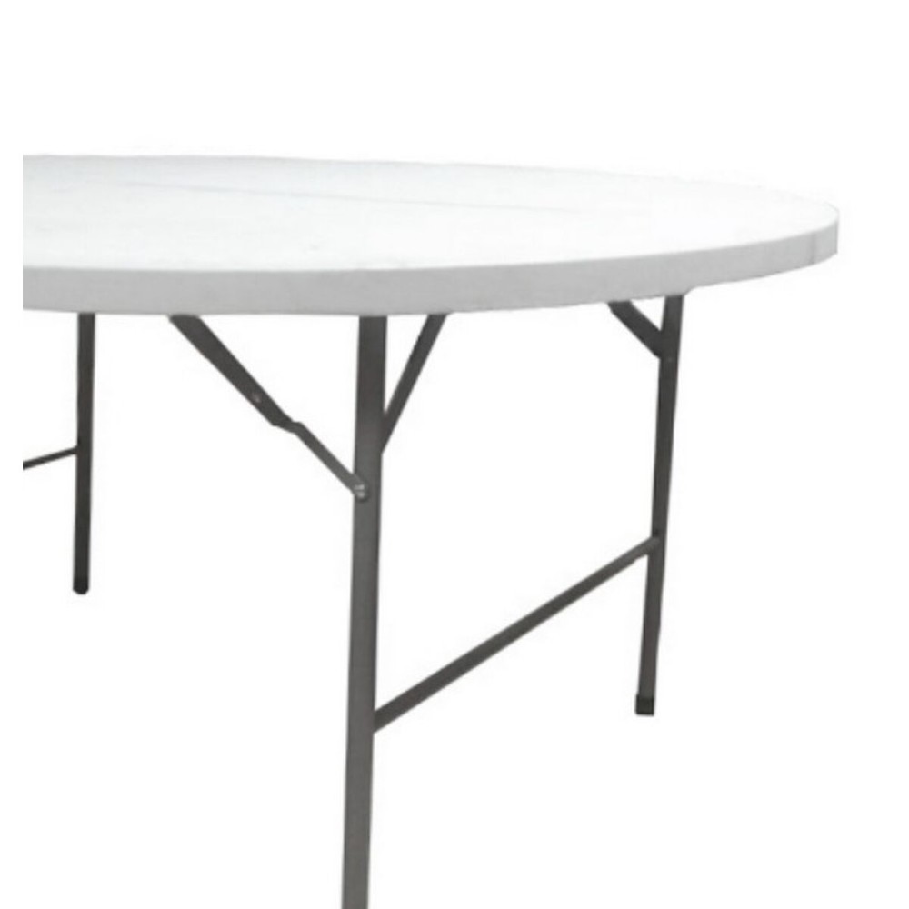 Table Klapptisch Weiß HDPE 122 x 122 x 74 cm