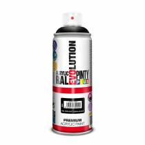 Peinture en spray Pintyplus Evolution RAL 9004 Signal Black 400 ml Mat