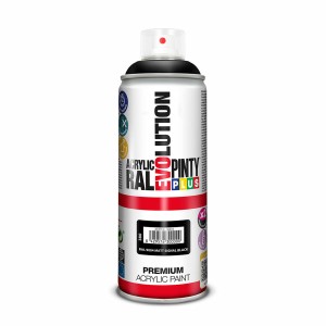 Sprühfarbe Pintyplus Evolution RAL 9004 Signal Black 400 ml Mattierend