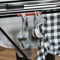 Folding clothes line Vileda Universal Black 174100 180 x 55 x 93 cm