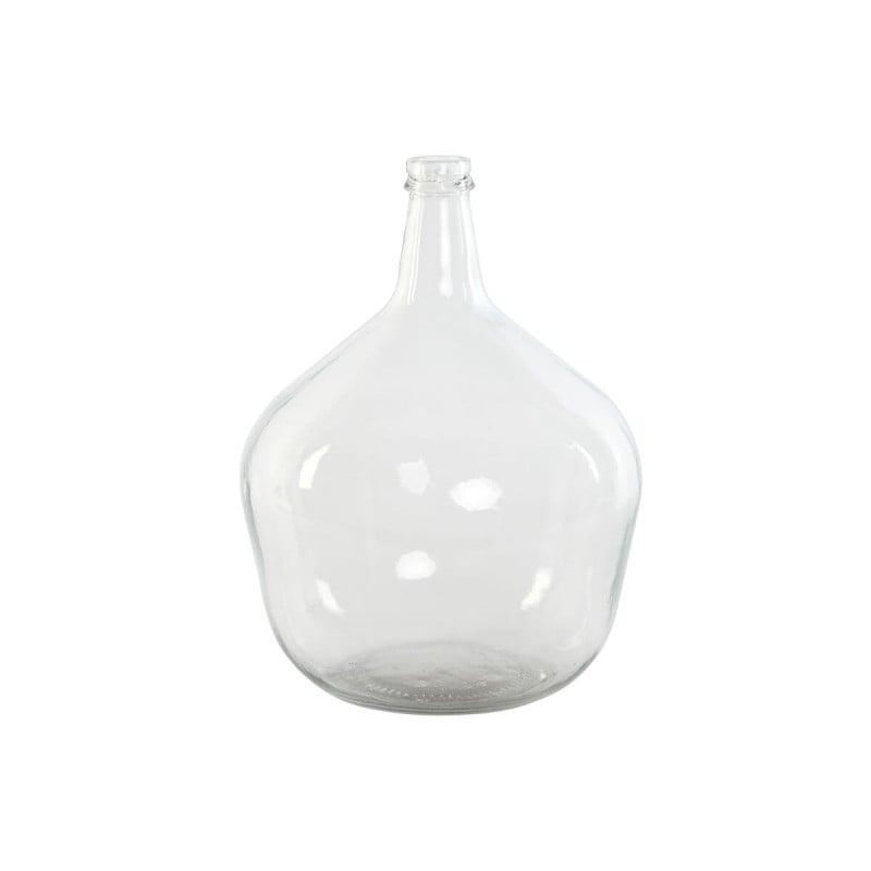 Vase Home ESPRIT Durchsichtig Recyceltes Glas 31 x 31 x 43 cm