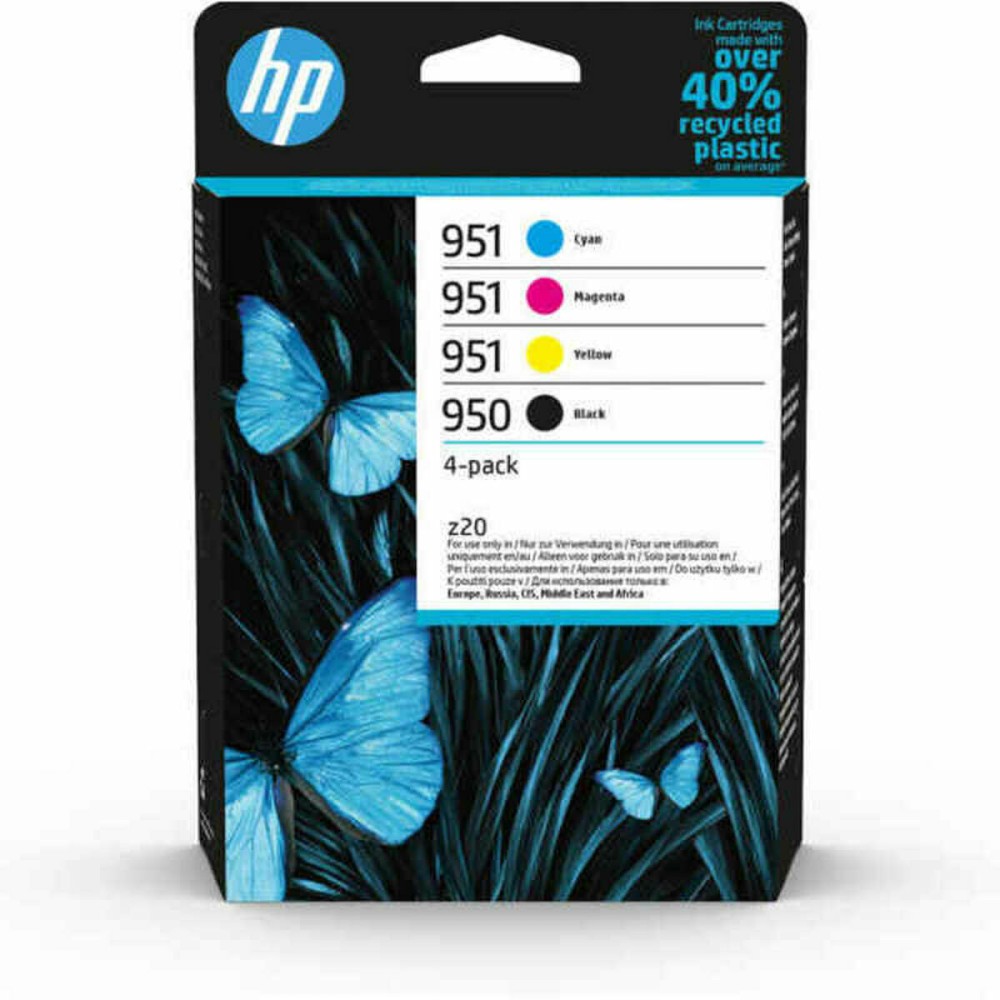 Original Ink Cartridge HP 6ZC65AE Yellow Black Magenta