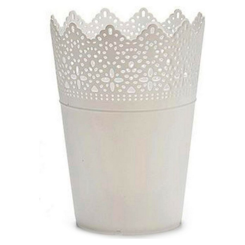 Pot 8430852224194 Blanc Plastique 15 x 18 x 15 cm