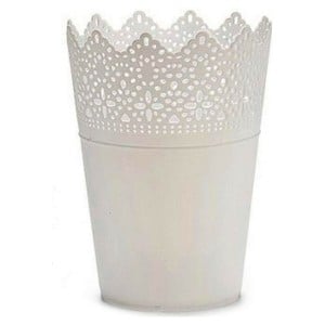 Pot 8430852224194 Blanc Plastique 15 x 18 x 15 cm