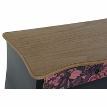 Sideboard DKD Home Decor   Black 76 x 39 x 75,5 cm Pink Brown MDF Wood