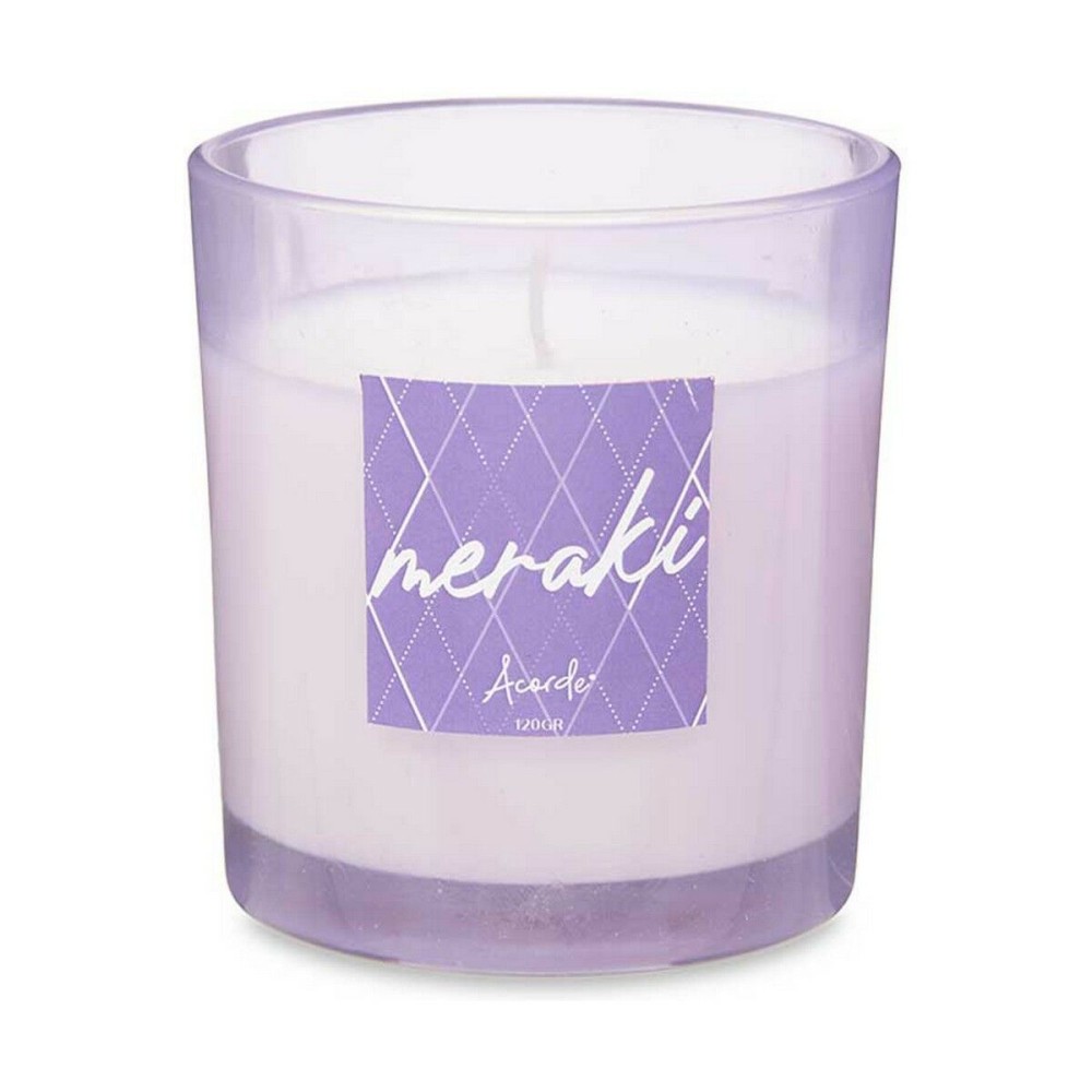 Scented Candle Acorde 86487 Violet 120 g (12 Units)