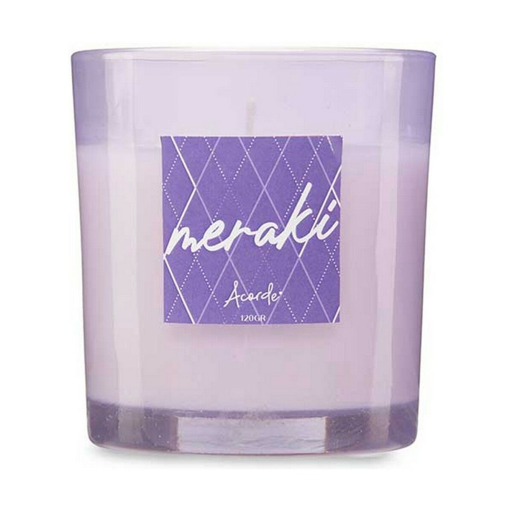 Scented Candle Acorde 86487 Violet 120 g (12 Units)