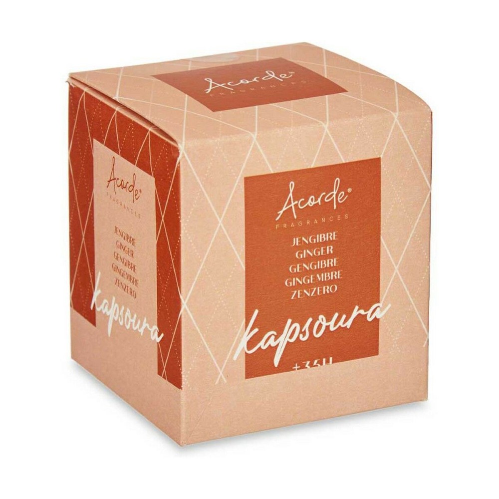 Scented Candle Acorde 86484 Ginger 120 g (12 Units)