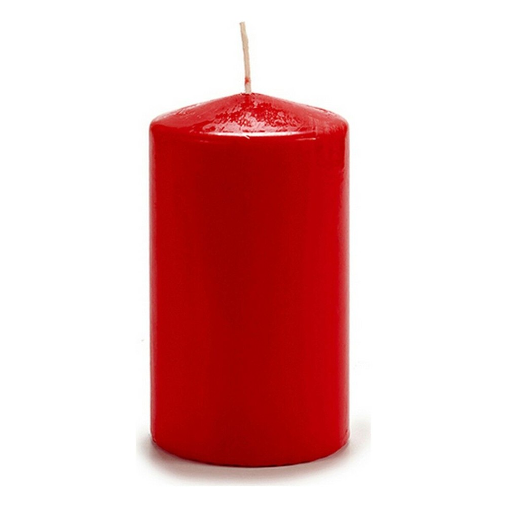 Candle Acorde CY88150M Red 9 x 15 x 9 cm (4 Units)