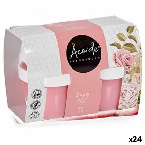 Lufterfrischer-Set Acorde 1165-ROSE Rosen Gel (24 Stück)