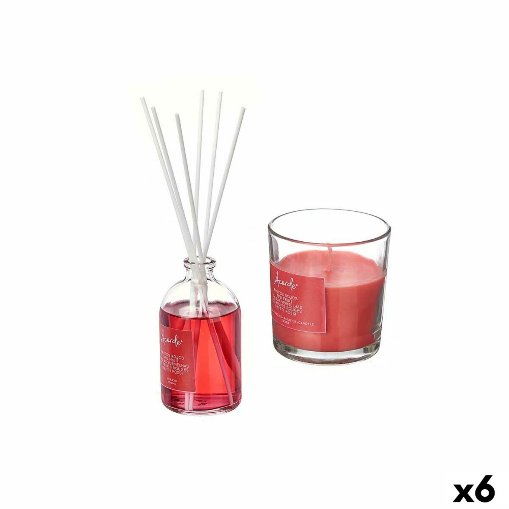 Air Freshener Set Acorde A-924A Red fruits 100 ml (6 Units)