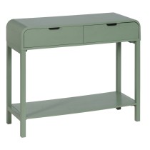 Console Vert Bois de pin Bois MDF 90 x 32 x 75 cm