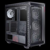 Boîtier Demi Tour Micro ATX / Mini ITX / ATX XPG Battlecruiser Noir ARGB