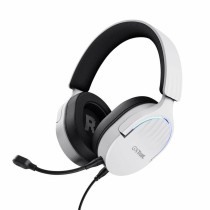 Gaming Headset with Microphone Trust GXT 490 White Black Multicolour Black/White