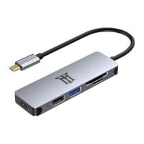 Hub USB Maillon Technologique MTHUB5 Grau