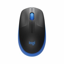 Drahtlose optische Maus Logitech M190 1000 dpi Blau Schwarz/Blau