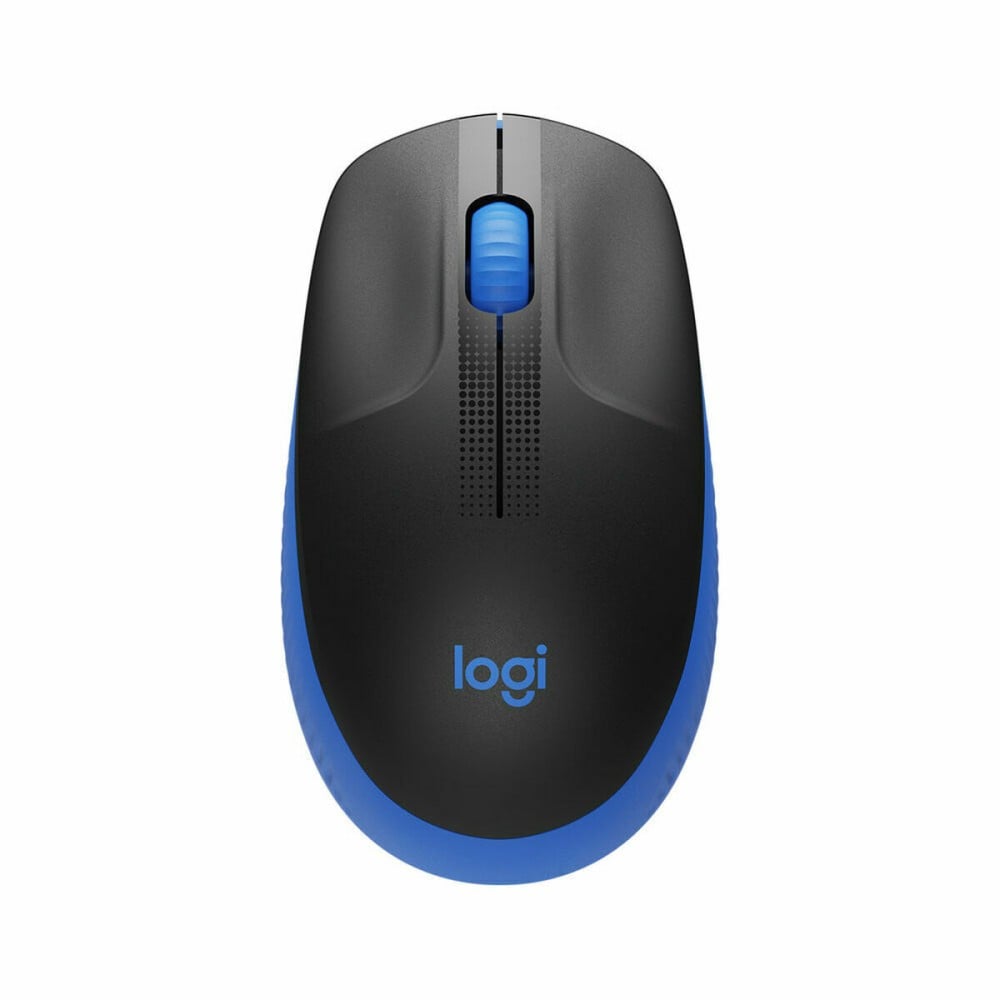 Souris Optique Sans Fil Logitech M190 1000 dpi Bleu Noir/Bleu