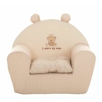 Child's Armchair I adore my mom 44 x 34 x 53 cm Beige